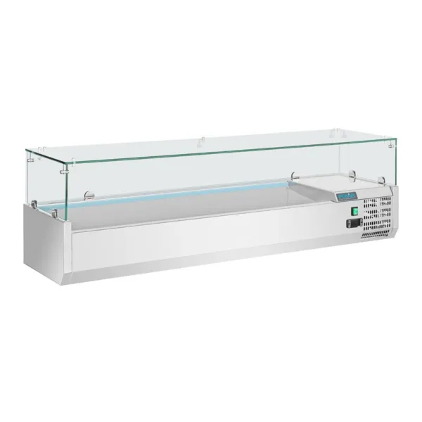 Vitrine Réfrigérée À Ingrédients 5X Gn 1/3 Et 1X Gn 1/2 Série G
