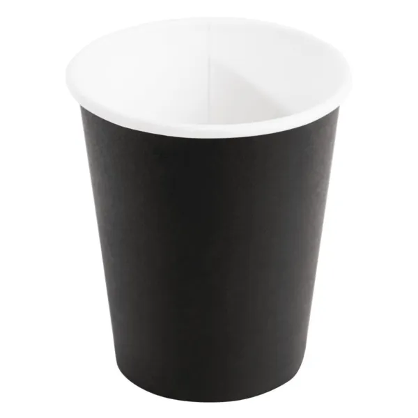 Gobelets Jetables Boissons Chaudes Noirs - 225ml - Lot de 1000