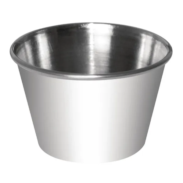 Pots À Sauce En Inox - 70Ml - Lot de 12