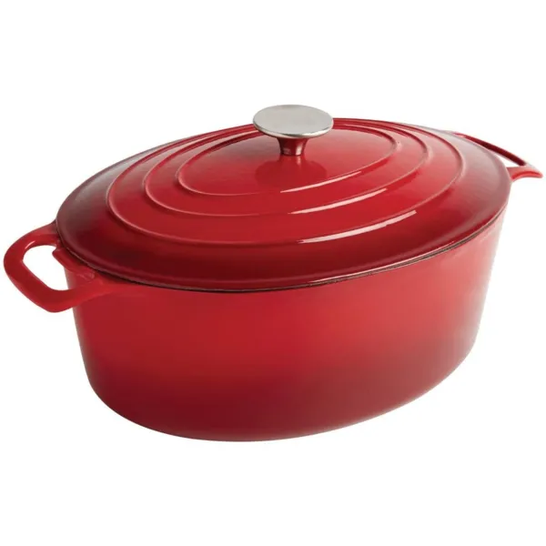 Cocotte Ovale Rouge - 5L
