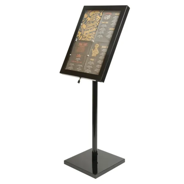 Présentoir Éclairé Led Noir