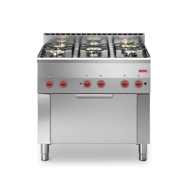 Fourneau Gaz Sur Four À Convection GN 1/1 600