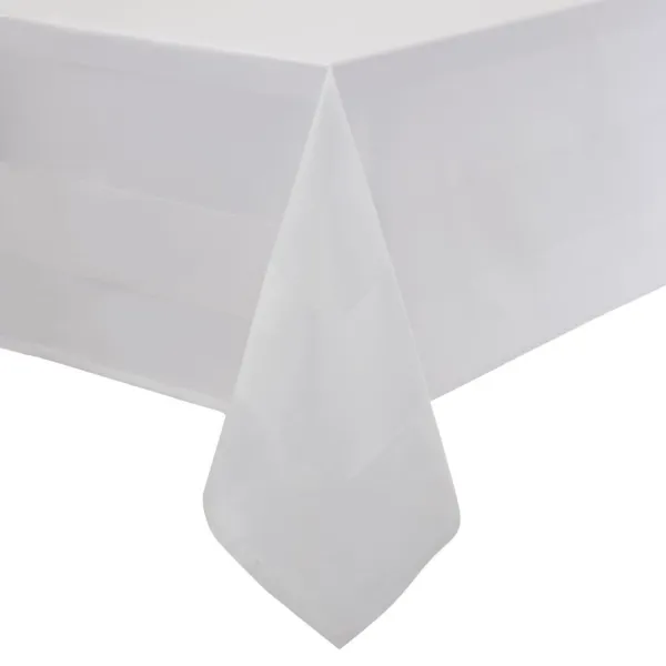 Nappe Blanche Bande De Satin 910 X 910Mm