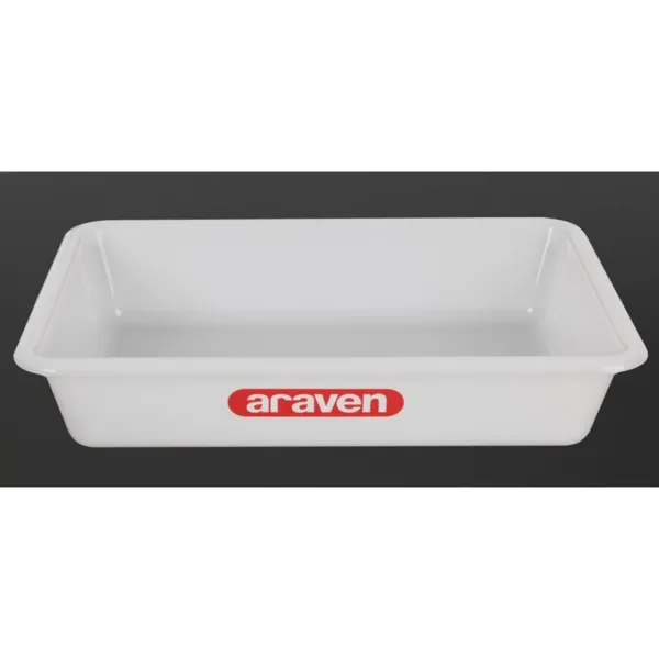 Bac Alimentaire Peu Profond Transparent 345Mm