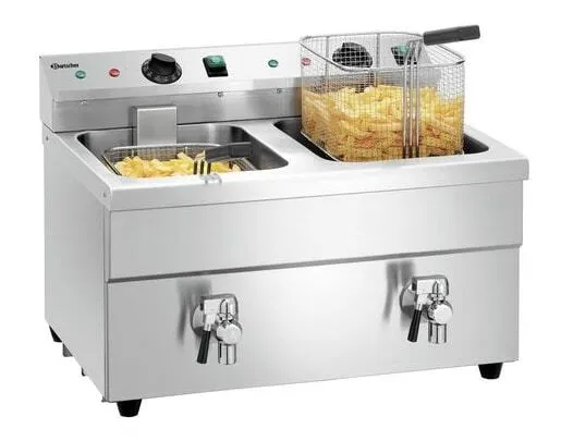 Friteuse Professionnelle - 2 x 8 L