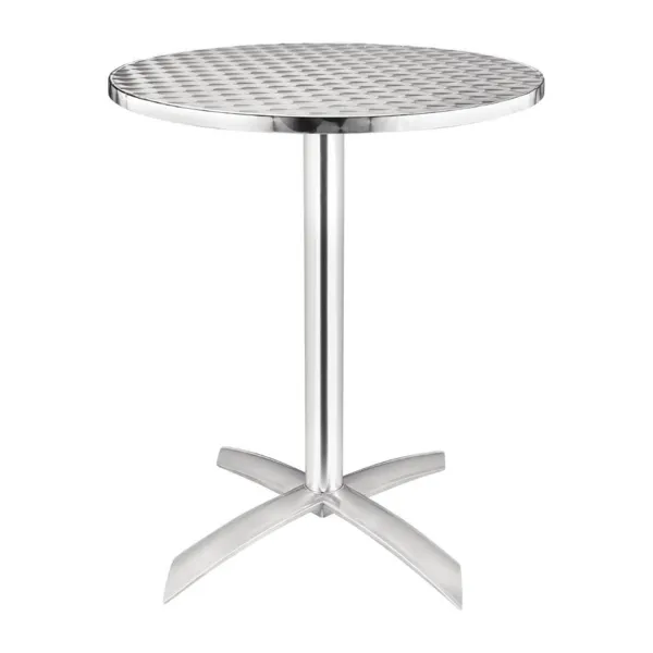 Table À Plateau Pliable Bois Ø 60 Cm