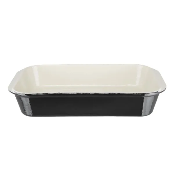 Plat À Rôtir en Fonte Noir - L 405 x P 250mm