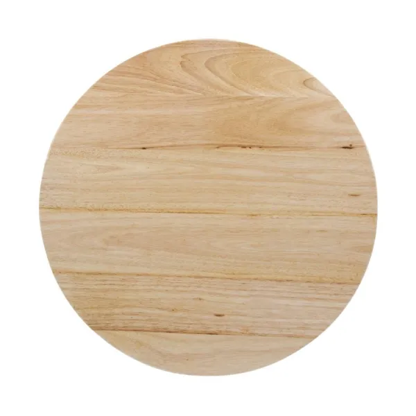 Plateau de Table Rond Bois Naturel 600 mm