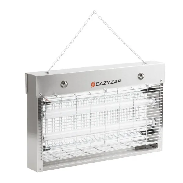 Désinsectiseur LED en Inox Brossé 14 W