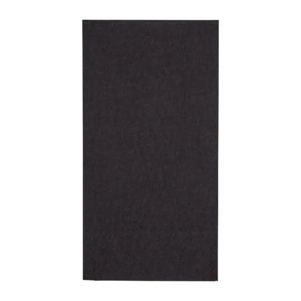 Serviettes Dîner 2 Plis Format 1/8 400 mm Noires - Lot de 2000
