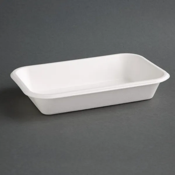 Barquettes Compostables en Bagasse 680 ml - Lot de 50