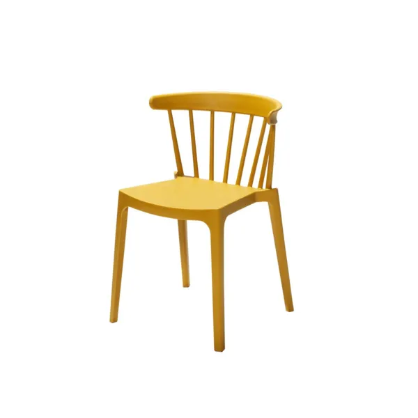 Chaise Empilable Windson en Polypropylène - Jaune Ocre