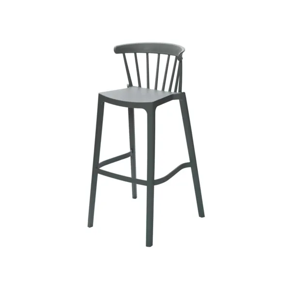 Tabouret de Bar Windson en Polypropylène - Vert