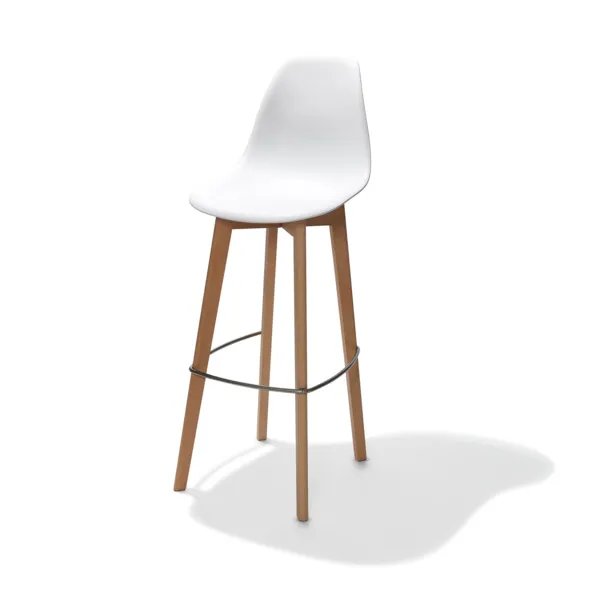 Tabouret de Bar Keeve - Blanc