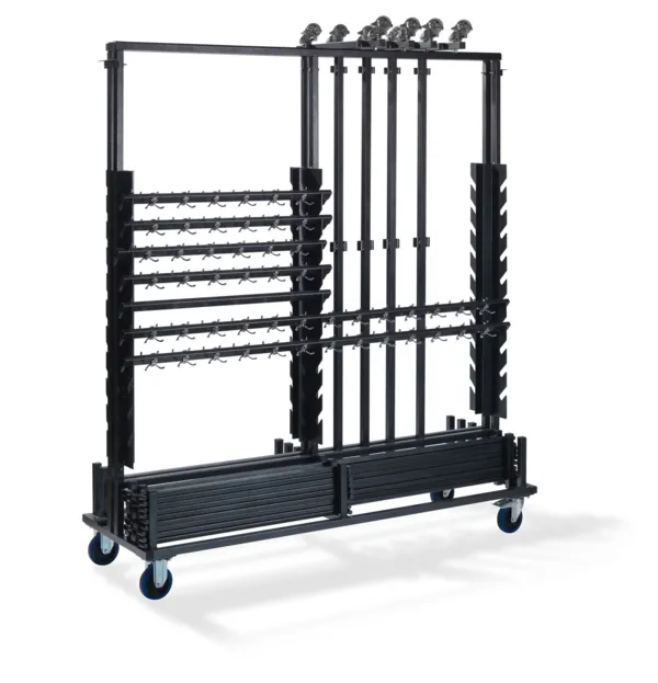 Chariot de Transport Professionnel pour Chaises et Tabouret Empilables