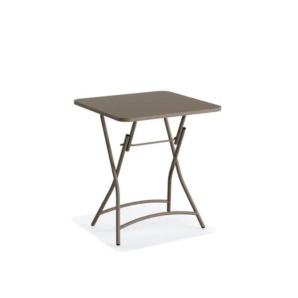 Table de Bistrot Pliable Breeze Métal - Cappucino
