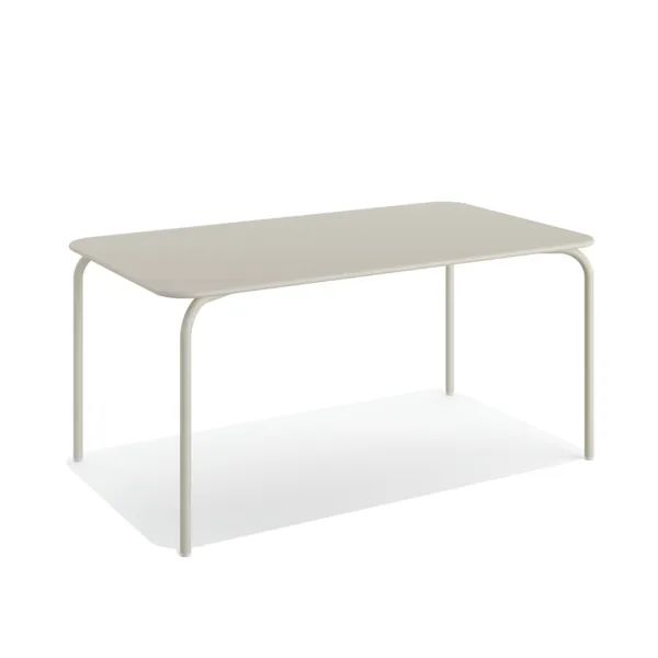 Table de Jardin Shine Métal - Beige