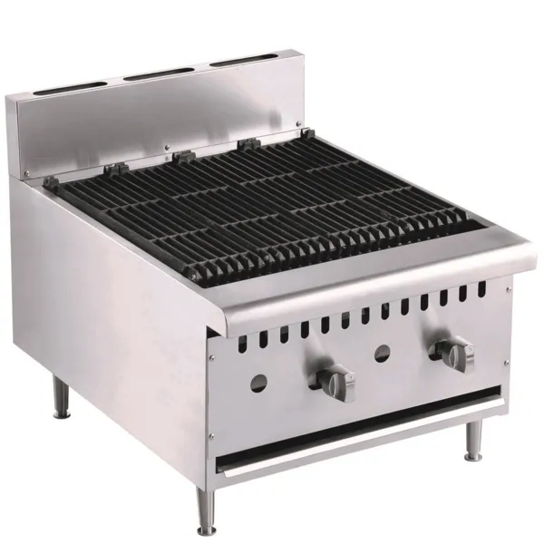 Grill à Pierre de Lave - 615 x 800 mm