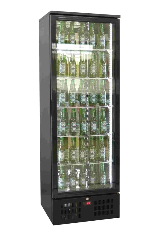 Arrière-Bar Réfrigéré - 1 Porte Vitrée Battante - 293 L