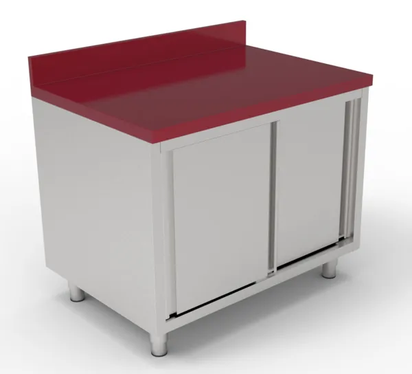 Table de Découpe à Portes Coulissantes - 1600 x 700