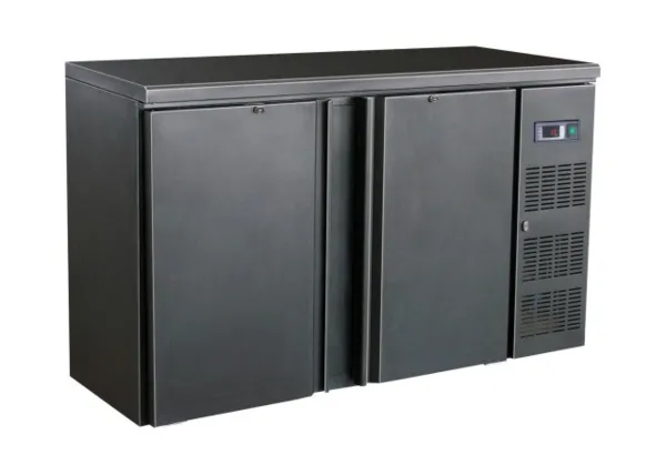 Arrière-Bar Réfrigéré à 2 Portes Battantes - 350 L