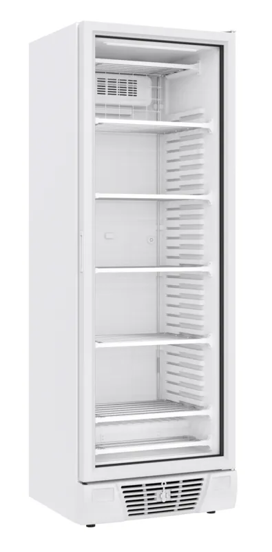 Armoire Réfrigérée Négative Blanche - 1 Porte Vitrée - 382 L