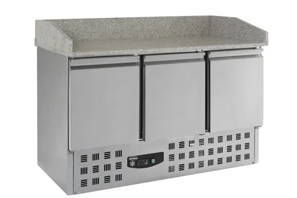 Meuble à Pizza Réfrigéré GN 1/1 - 3 Portes - 230 L