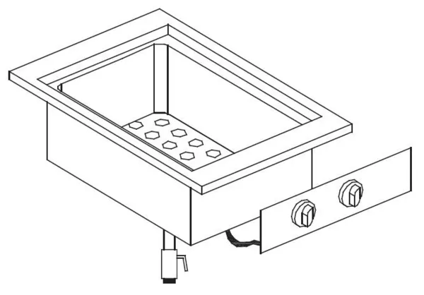Elément de Bain-Marie Drop-In