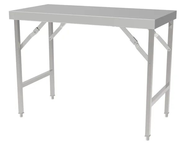 Table Inox Pliante - L 1200 x P 700 mm