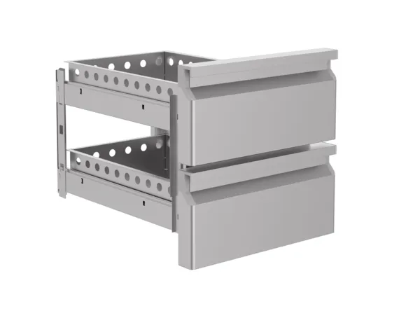 Bloc 2 Tiroirs pour Table Réfrigérée