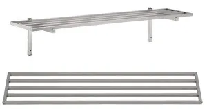 Etagère Murale Barreaudée avec Support - L 1000 x P 300 mm