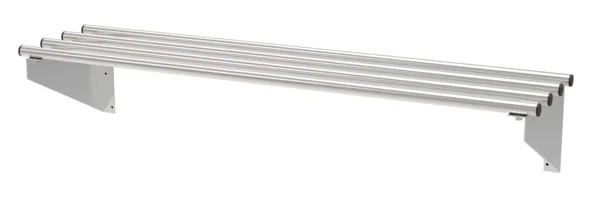 Etagère Murale Barreaudée avec Equerres - L 1200 x P 300 mm