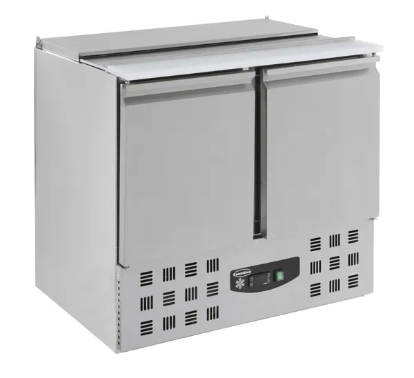 Saladette Réfrigérée à 2 Portes - 230 L - 2 GN 1/1 et 3 GN 1/6