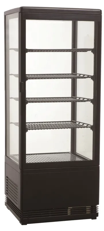Vitrine Réfrigérée Noire - 98 L