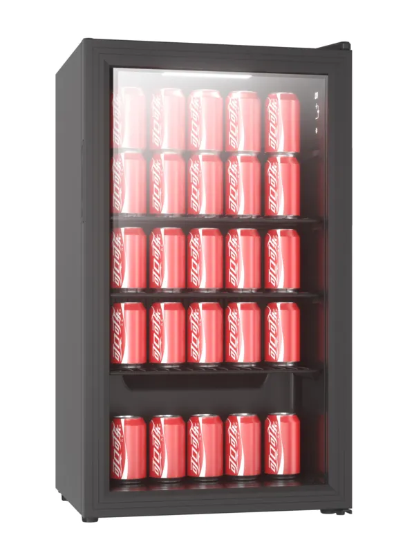 Mini Armoire Réfrigérée à Porte Vitrée - 80 L