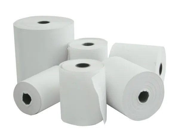 Bobine de Papier Thermique pour Caisse - 80 x 80 x 12 mm - Lot de 3