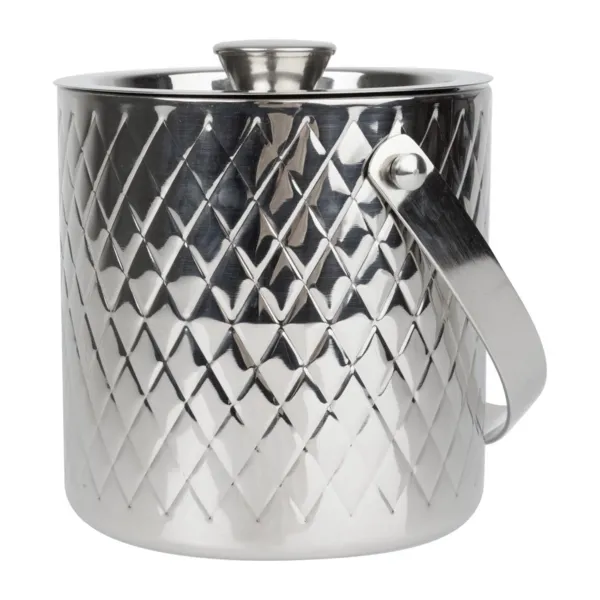 Seau à Glace en Inox Double Paroi - 2 L