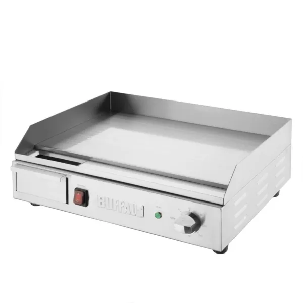 Plancha Electrique en Acier Poli