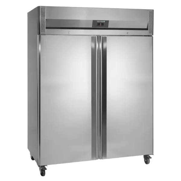 Armoire Réfrigérée Positive Inox GN 2/1 - 2 Portes - 1300 L
