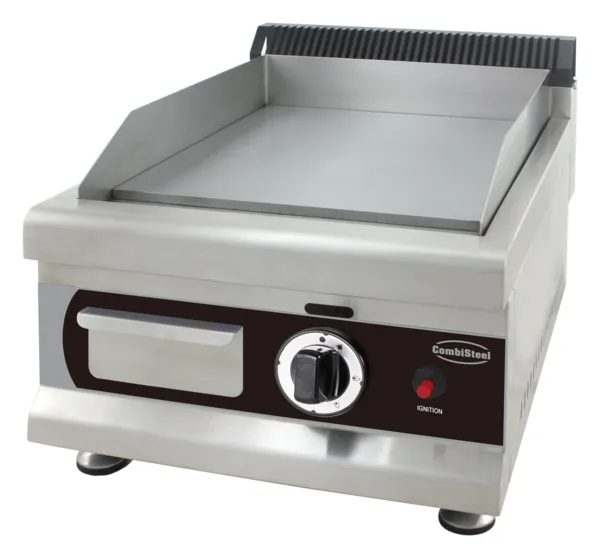 Grill à Gaz Plaque Lisse - 400 x 575 Mm