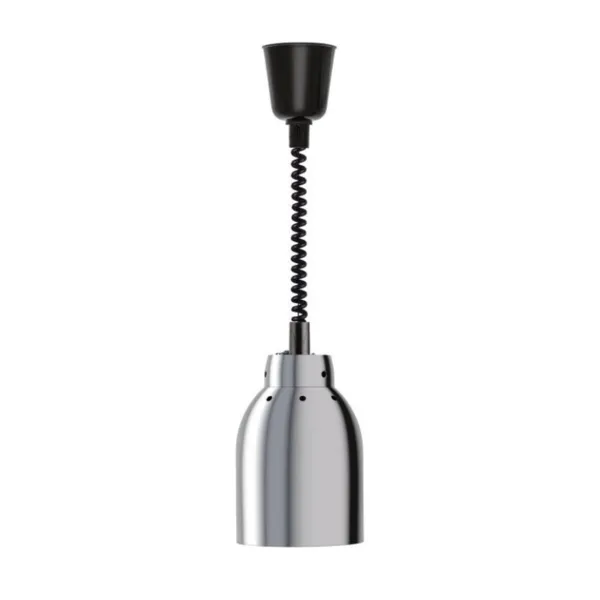 Lampe de Chauffage Acier avec Ampoule