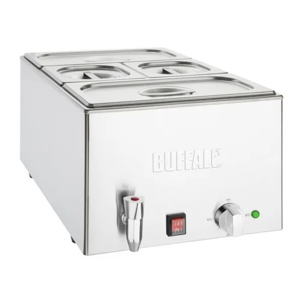 Bain-Marie avec Robinet de Vidange et Bacs GN