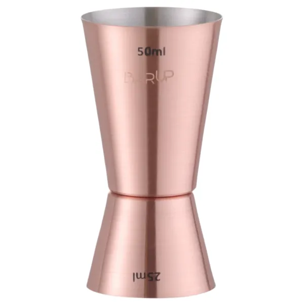 Doseur Double Cuivré - 25 et 50 mL