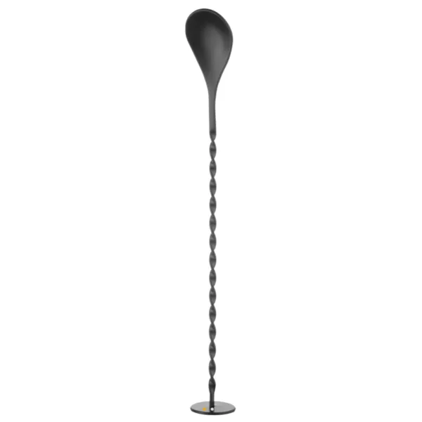 Cuillère à Cocktail avec Pilon en Noir - 280 mm