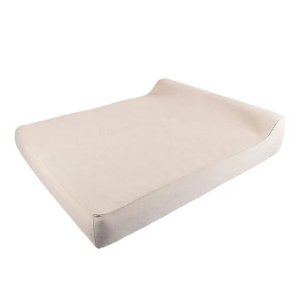 Chaise Longue Gonflable Double avec Dossier Alcudia - Sable