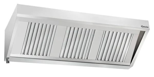Hotte Murale avec Moteur et Eclairage - L 1700 x P 700 mm