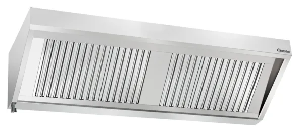 Hotte Murale avec Moteur et Eclairage - L 2000 x P 700 mm