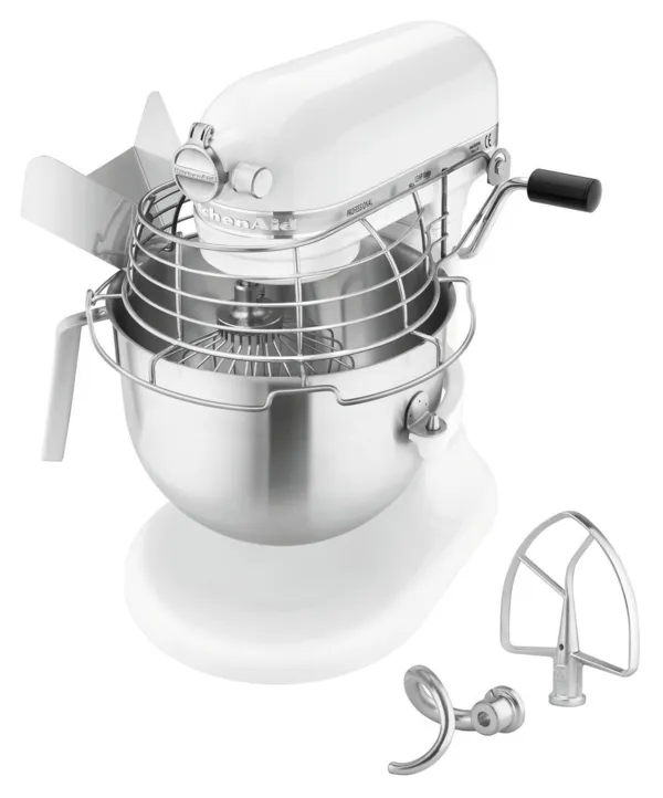Batteur KitchenAid Blanc - 6,9 L