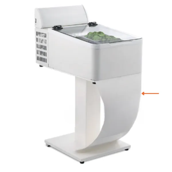 Décor pour Piètement pour Vitrine à Glace Mini Cream 2V