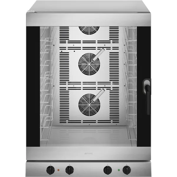 Four à Convection à Air Pulsé avec Humidification Alfa - Ferrage à Gauche - 10 Niveaux 600 x 400